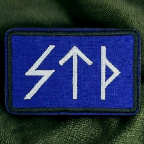 Шеврон на липучке STD Руны 600₽