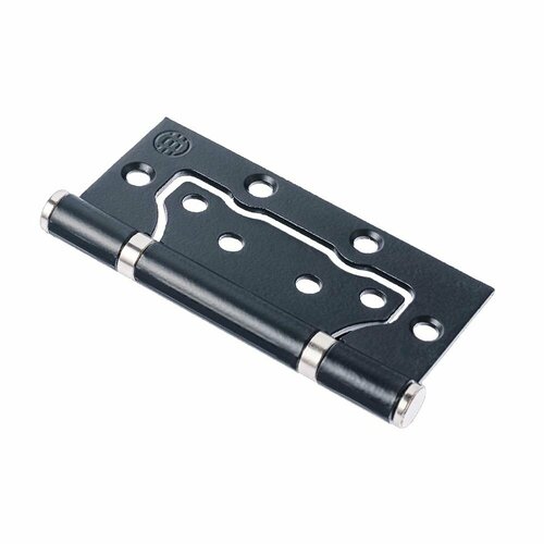 Петля без врезки BORDER 100х75х25 мм черная 489₽