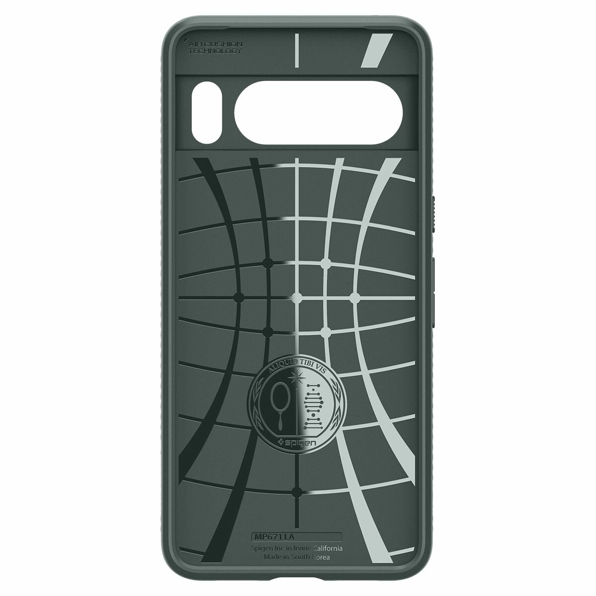 Чехол Spigen на Google Pixel 8 Pro / Гугл Пиксель 8 Про, Liquid Air (ACS06313), противоударный, бортики для защиты камеры и дисплея — фото 1