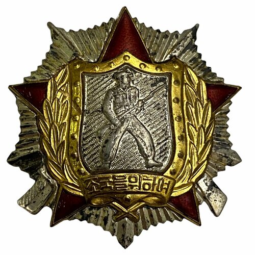 орден суворова ii степени на колодке муляж Северная Корея, орден Солдатской славы II степени 1961-1970 гг. (2)