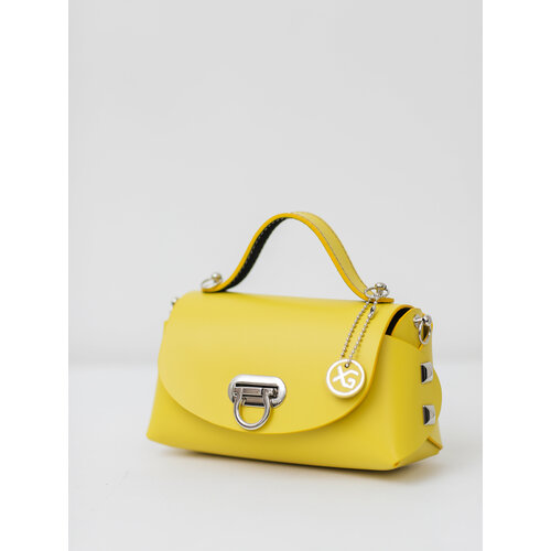 фото Сумка кросс-боди xg, фактура гладкая, желтый