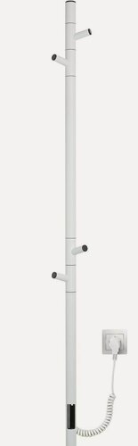 Изображение товара Полотенцесушитель электрический Vincea VTD-1DWE 15х140, белый, таймер