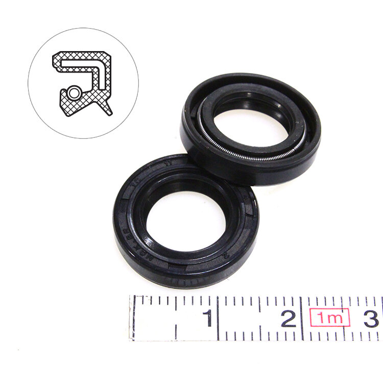 Манжета армированная (Сальник) 11х18х4 (тип 2 / TC) 70NBR