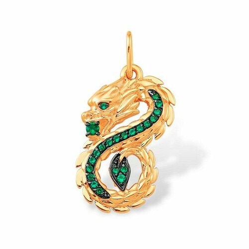 фото Подвеска the jeweller, красное золото, 585 проба, фианит