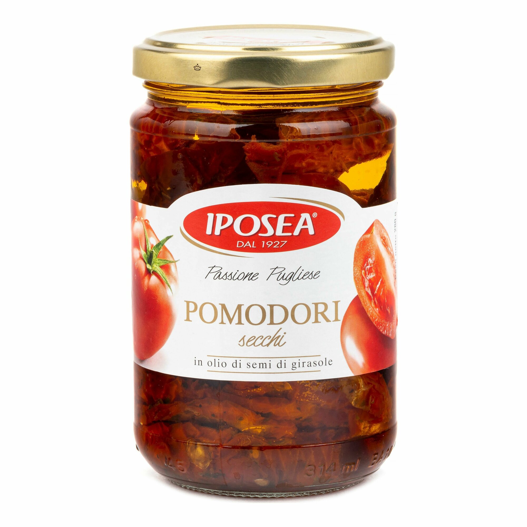 фото Томаты IPOSEA вяленые, сушеные, в масле, 280 г