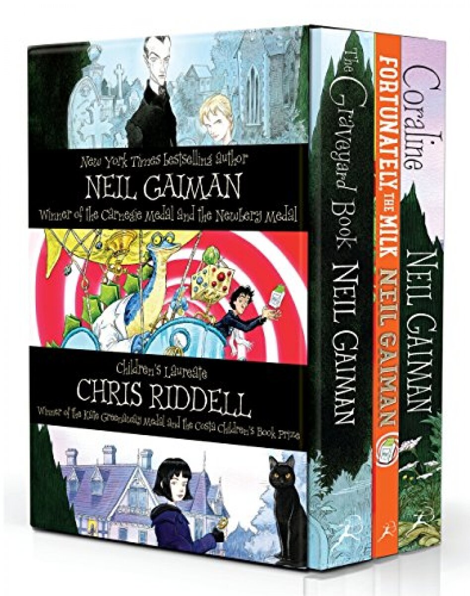 Neil Gaiman & Chris Riddell 3-book Box Set - фото №7