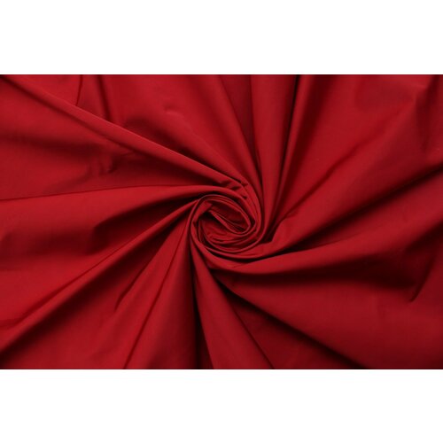 Ткань плащёво-курточная тёмно-красная, 260 г/пм, ш150см, 0,5 м