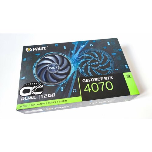 Видеокарта Palit GeForce RTX 4070 DUAL OC 12G 7150000₽