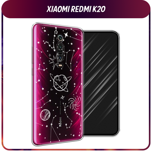 Силиконовый чехол на Xiaomi Redmi K20/K20 Pro/Xiaomi Mi 9T/9T Pro / Сяоми Редми К20 Планеты в космосе, прозрачный силиконовый чехол на xiaomi redmi k20 k20 pro xiaomi mi 9t 9t pro сяоми редми к20 мона лиза