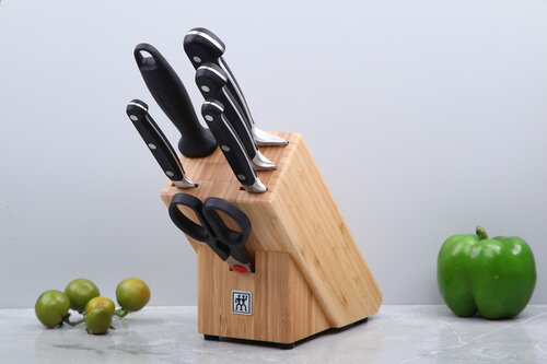 Набор кухонных ножей Zwilling 7 пр в подставке professional s (655941) - фото №16
