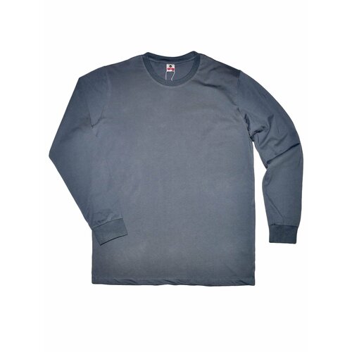 Лонгслив Fayz-M, размер 56, серый футболка fayz m хлопок однотонная дышащий материал трикотаж размер 52 фиолетовый