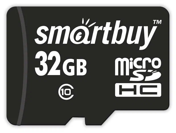 Карта памяти SMARTBUY MicroSDHC Class10 32 ГБ