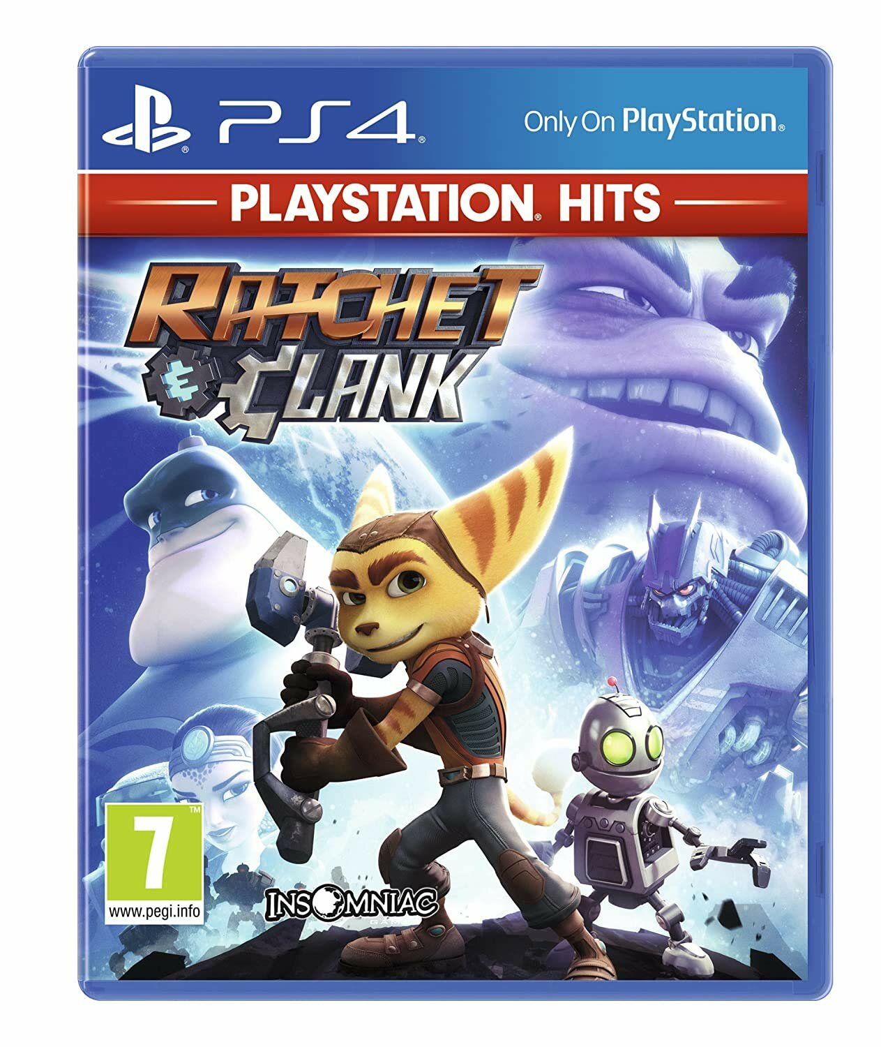 Видеоигра Ratchet & Clank PS4/PS5 Русский язык издание на диске.