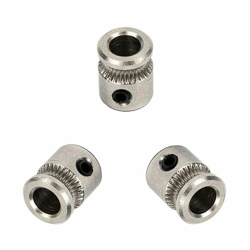 Зубчатая шестерня 3DiY MK8 Нержавеющая сталь для 3D принтера х 3 шт 1680₽