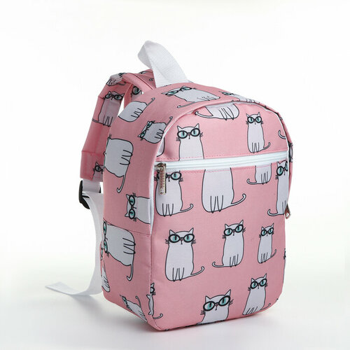 Рюкзак школьный на молнии, наружный карман, цвет розовый рюкзак outventure voyager 22 розовый