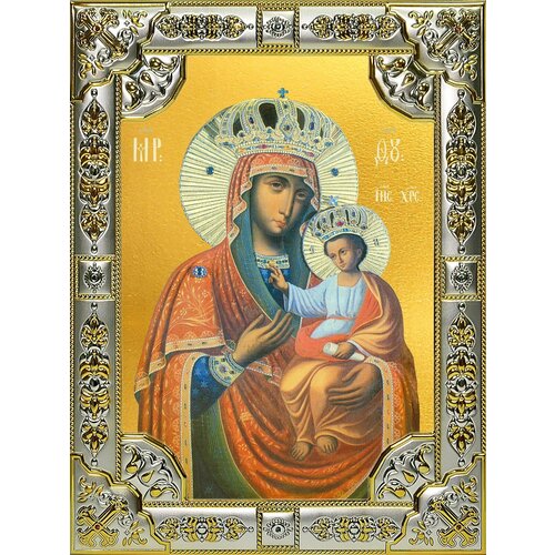Икона Черниговская икона Божией Матери черниговская ильинская икона божией матери в рамке 8 9 5 см