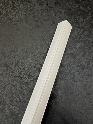 Изображение товара Угол наружный, фигурный ПВХ 40*40 мм, 1,35 м, Белый, 10 шт.
