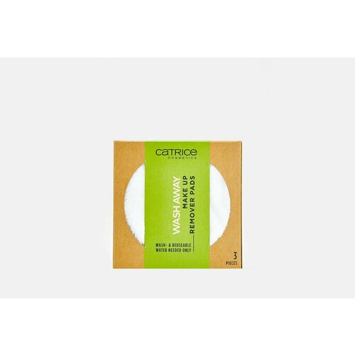 Многоразовые салфетки для снятия макияжа wash away make up remover pads 913₽