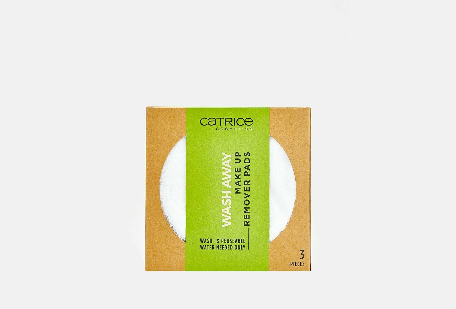 Многоразовые салфетки для снятия макияжа wash away make up remover pads