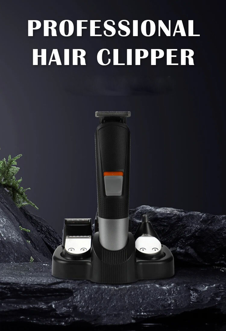 Профессиональная машинка для стрижки, беспроводной триммер мужской для волос, бороды и усов/уход за волосами/для дома 9 в 1