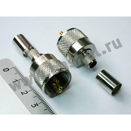 Штекер UHF обжимной RG-6