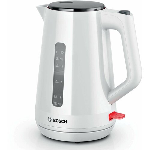 Чайник электрический Bosch TWK1M121 1.7л. 2400Вт белый корпус: пластик