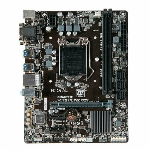 Материнская плата Gigabyte GA-B150M-D2V 560000₽