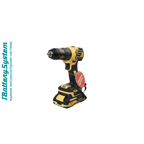 HCD2065PRO Аккумуляторный шуруповерт Hanskonner 1BatterySystem 27650₽