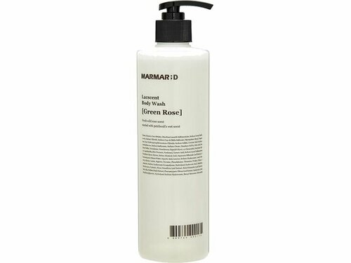 Парфюмированный гель для душа MARMAR; D Lacscent Body Wash Green Rose