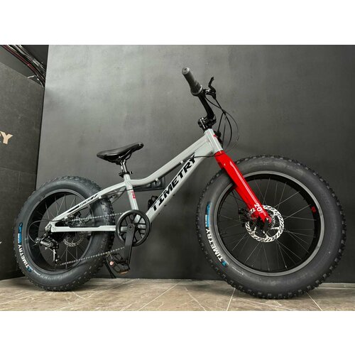 Велосипед фэтбайк Fatbike Time Try TT2177s 24 Алюминиевая рама 135 серый 26800₽