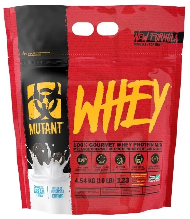 Mutant Whey 4540 гр 10lb (Mutant) Печенье-крем