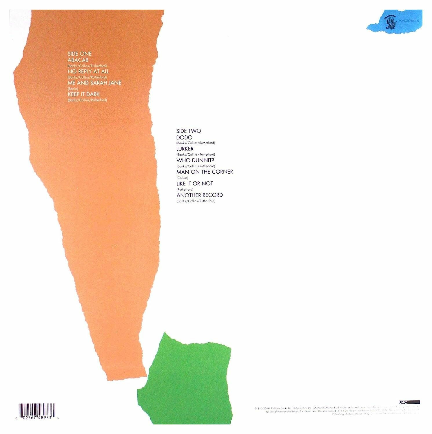 0602567489733, Виниловая пластинка Genesis, Abacab Universal Music - фото №5