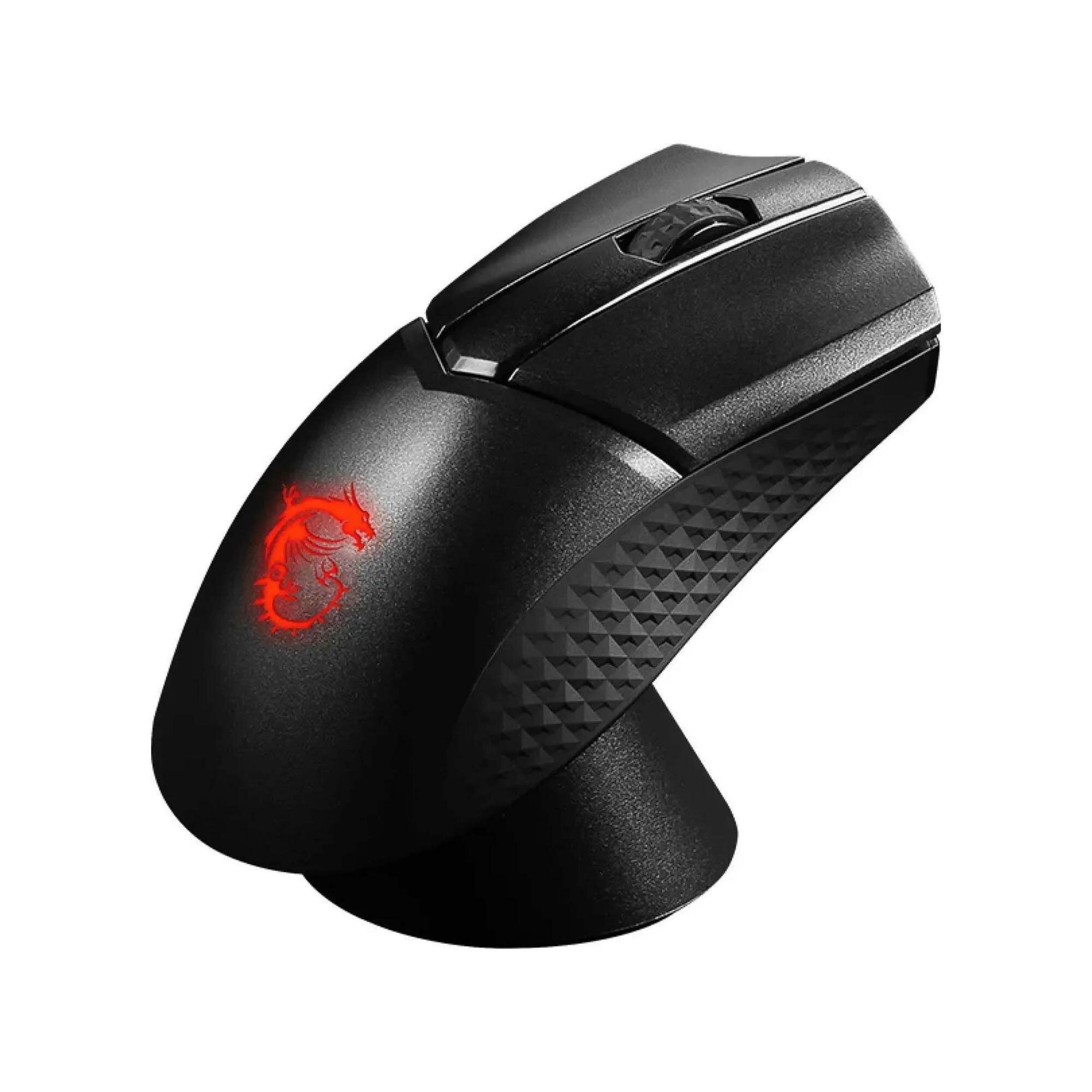 Мышь MSI Clutch GM31 Lightweight черный оптическая (12000dpi) беспроводная USB2.0 (4but)