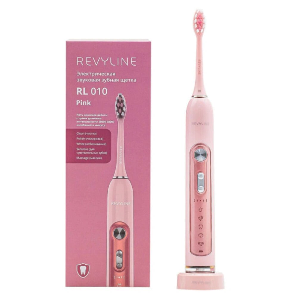 Электрическая зубная щетка Revyline RL 010 Pink