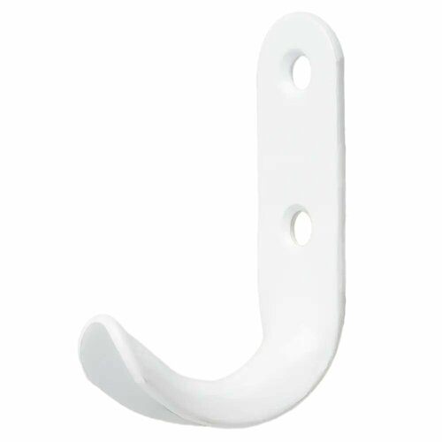 Вешалка настенная 7 1 крючок цвет белый 615₽