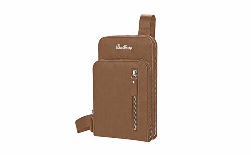 Сумка baellerry Sling Bag, фактура матовая, коричневый