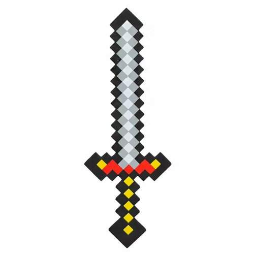 Игрушечное оружие Меч EVA пиксельный 38см 16090 игрушечное оружие детское меч и секира