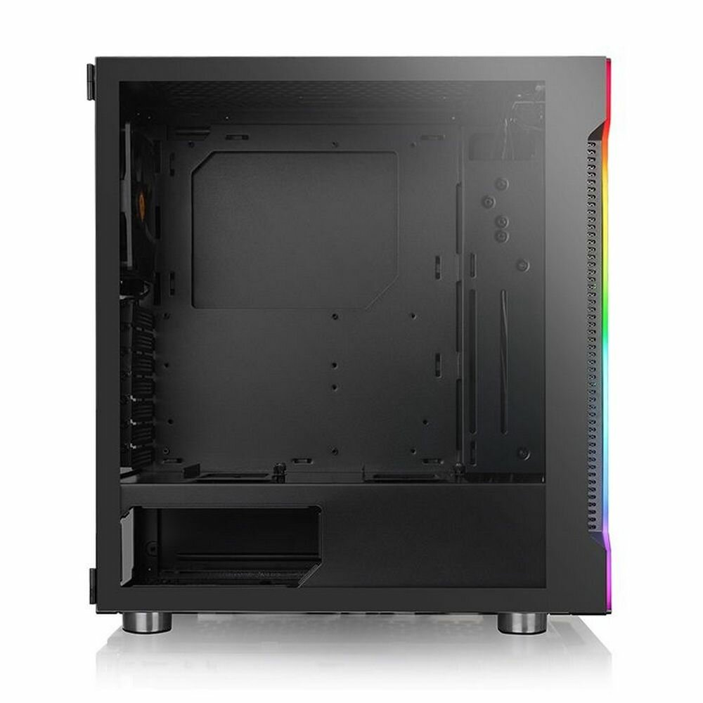 Корпус Thermaltake H200 TG RGB черный без БП ATX 2xUSB3.0 audio bott PSU