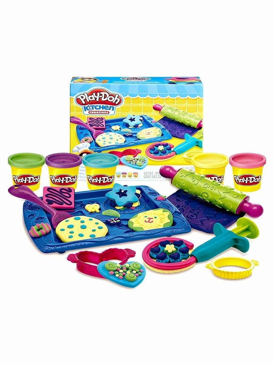 Плей до набор для лепки магазин печенья Play Doh, плейдо