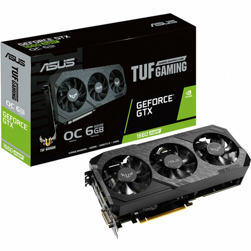 Видеокарта ASUS GeForce GTX 1660 SUPER TUF GAMING X3 OC 3000000₽