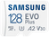 Карта памяти Micro SecureDigital 128Gb SDXC Samsung Evo Plus clas...