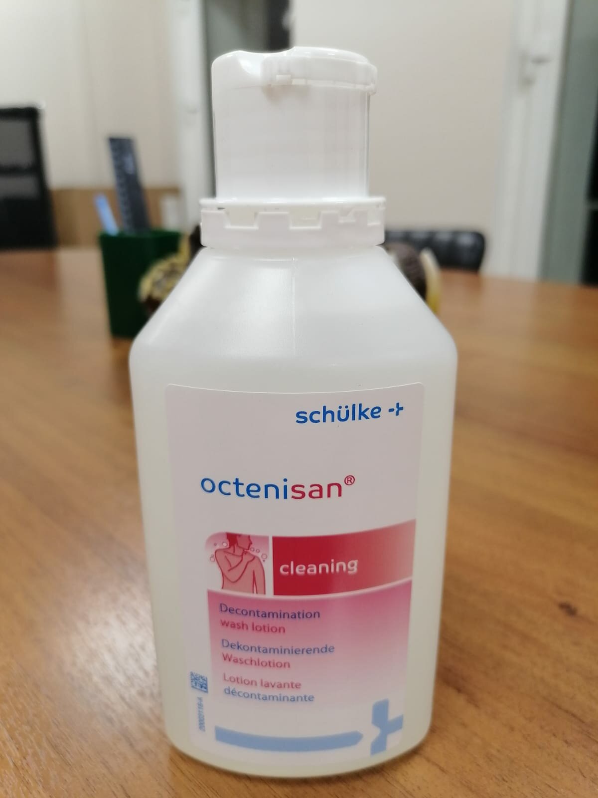 Октенисан Schulke антимикробный моющий лосьон для кожи и волос Octenisan антисептик.