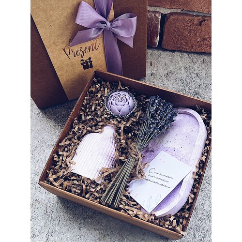 Подарочный набор / подарочный набор для интерьера / ваза для сухоцветов из гипса / подарочный набор для женщин