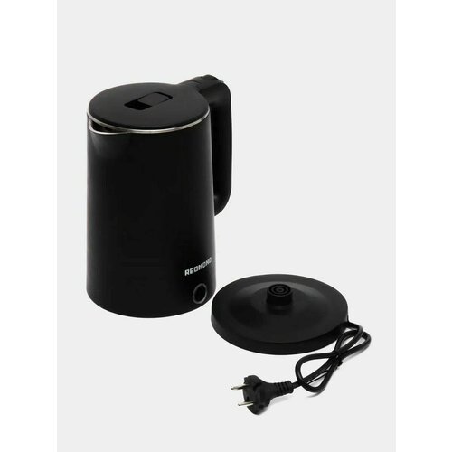 Электрический чайник 23 л мощностью 1800 Вт черный 180000₽