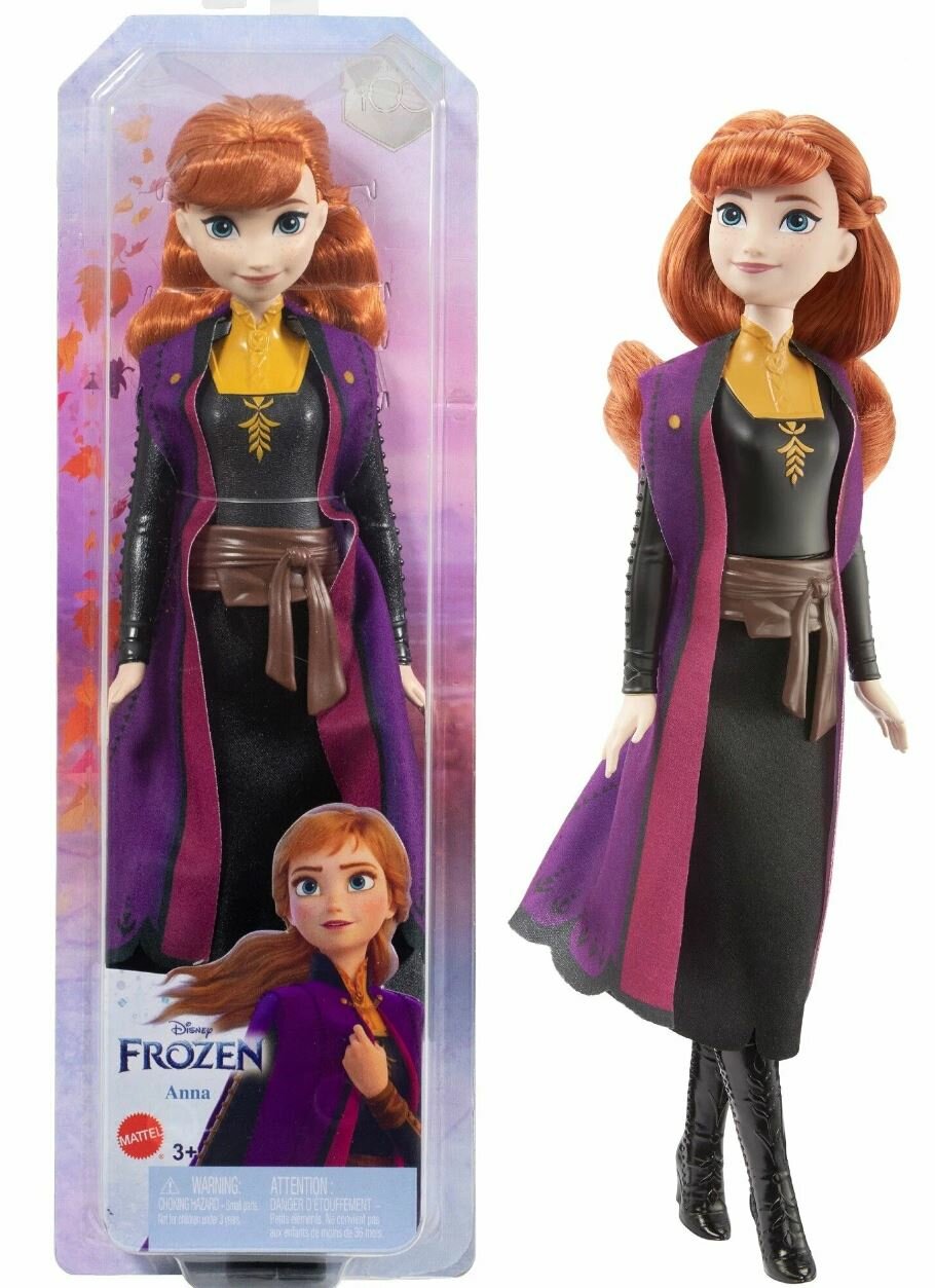 Кукла Mattel Disney Frozen Анна, HLW50