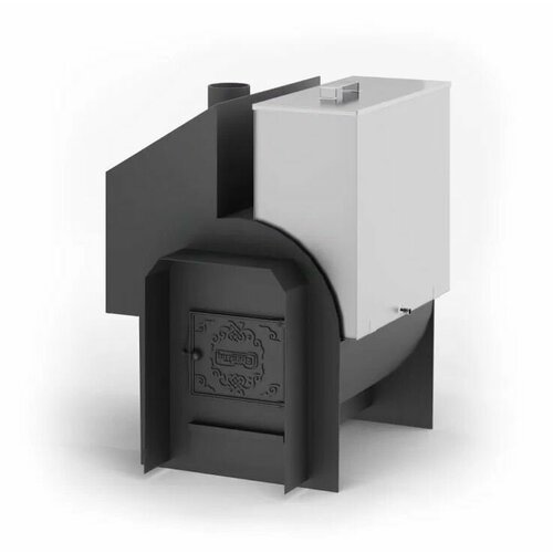 Печь для бани Сабантуй16-3D с баком справа на 80л.