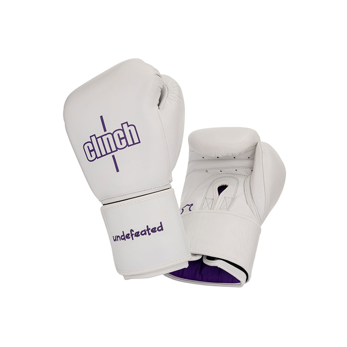 Боксерские перчатки Clinch Undefeated C161 White (16 унций)