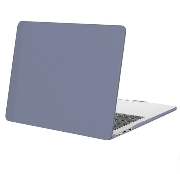 Чехол для MacBook Air 13.6 2022 2023 2024 M3 A3113 M2 A2681 Hard Shell Case лавандовый