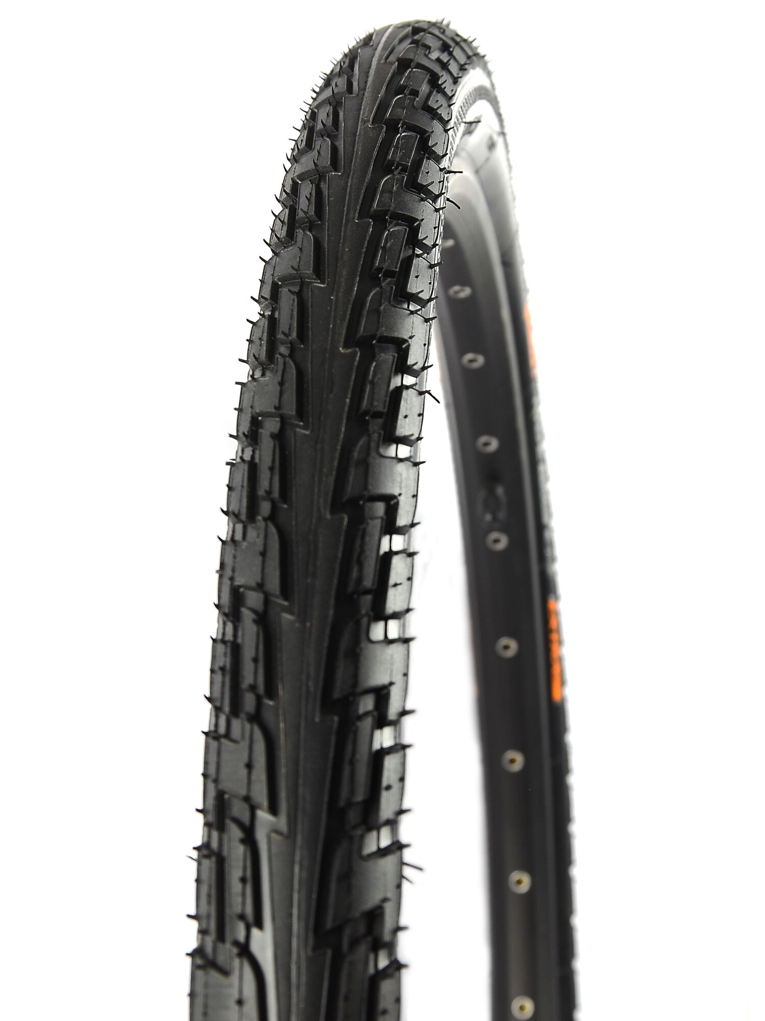 Покрышка для велосипеда Continental Ride Tour 26"x1.75 (47-559), MAX BAR 4, PSI 58, жесткий корд, антипрокольный слой, черная