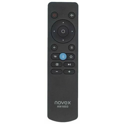 Пульт для телевизора Novex/новекс с голосовым поиском саундбар novex n2090060ab